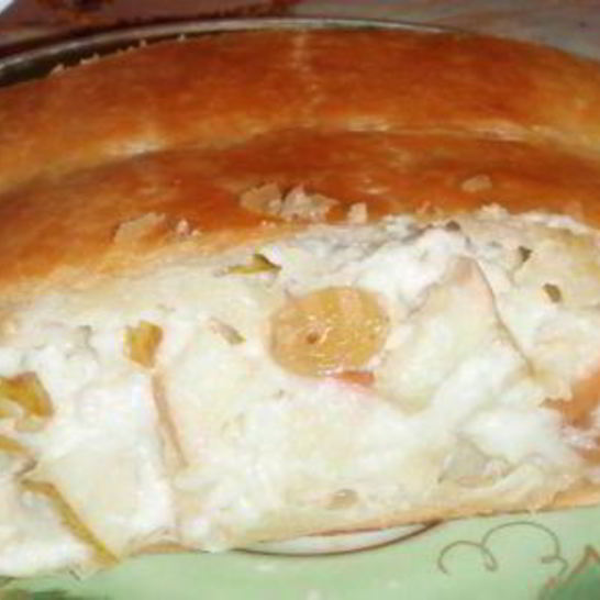 Рецепт штруделя с творогом