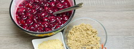 штрудель с вишней. Шаг 16