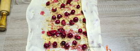 штрудель с вишней. Шаг 27