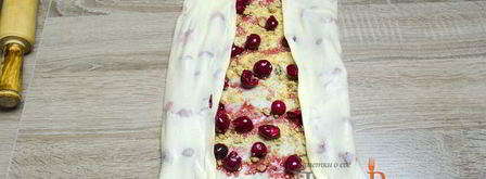 штрудель с вишней. Шаг 28