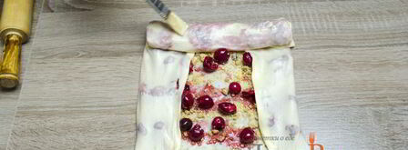 штрудель с вишней. Шаг 30