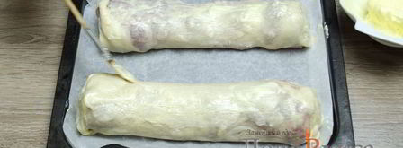 штрудель с вишней. Шаг 32