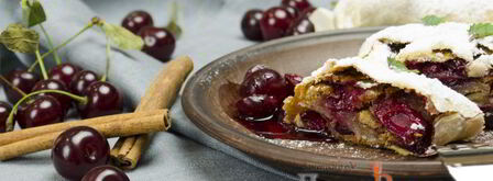 штрудель с вишней. Шаг 37