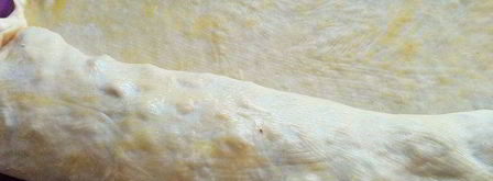 штрудель с яблоками и голубикой. Шаг 20