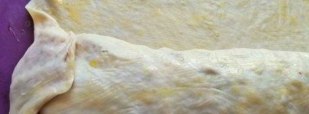 штрудель с яблоками и голубикой. Шаг 21