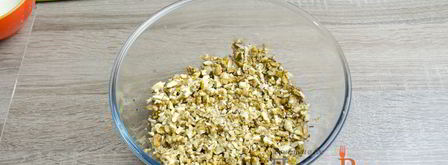 штрудель с яблоками, изюмом и грецкими орехами. Шаг 18