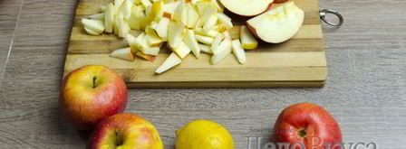 штрудель с яблоками, изюмом и грецкими орехами. Шаг 20