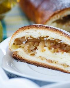 Штрудель с яблоками
