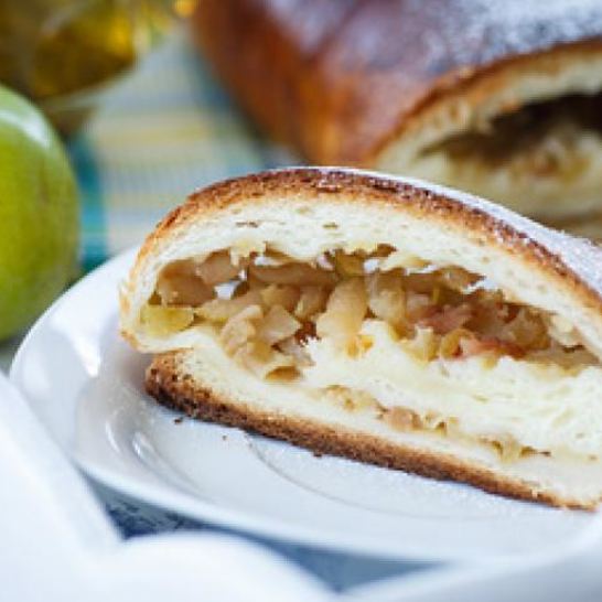 Рецепт штруделя с яблоками