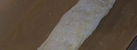 штрудель с запеченным красным перцем и луком-пореем. Шаг 13