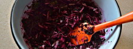 штрудель со свеклой, сыром и шпинатом. Шаг 7