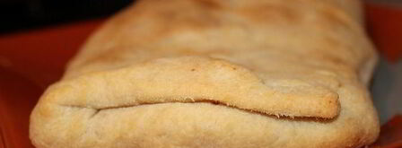 ванильный штрудель с яблоком, сливами и творогом. Шаг 11