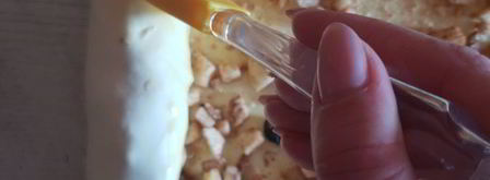 яблочный штрудель из готового теста. Шаг 9