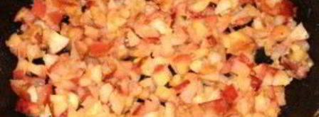 яблочный штрудель из лаваша. Шаг 3