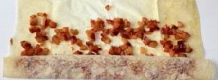 яблочный штрудель из лаваша. Шаг 5