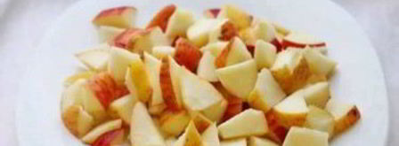 яблочный штрудель из слоеного дрожжевого теста. Шаг 4