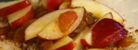 яблочный штрудель с изюмом. Шаг 5