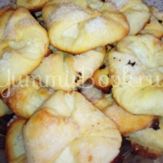 Рецепт слоена-дрожжевых конвертики