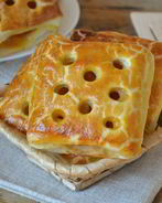 Слойки из бездрожжевого теста