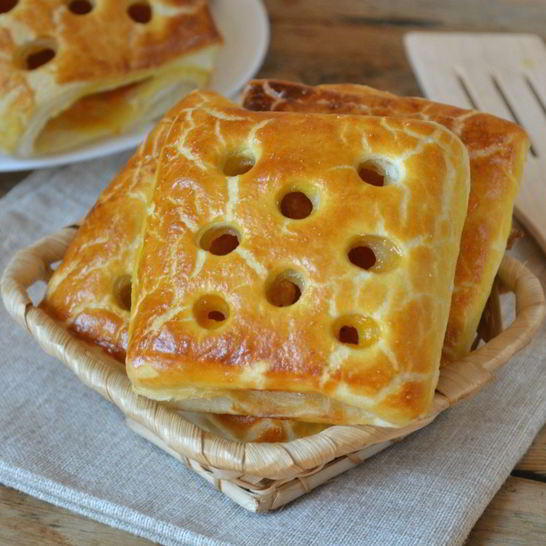 Рецепт слоек из бездрожжевого теста