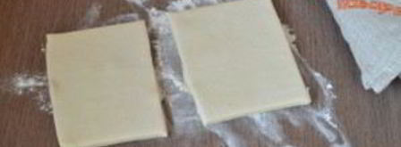 слойки из бездрожжевого теста. Шаг 3