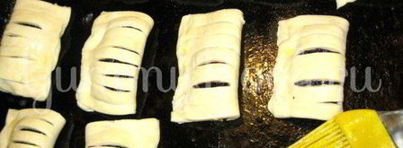 слойки с черникой. Шаг 5