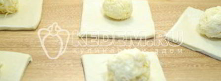 слойки с сыром. Шаг 7