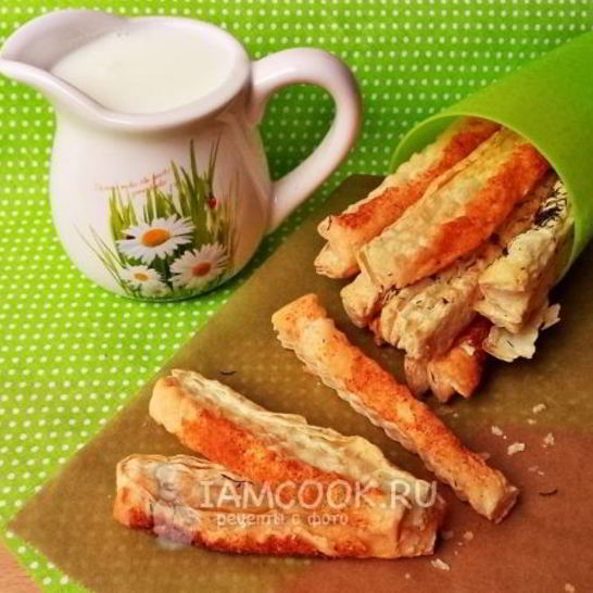 Рецепт слоек с травами и специями