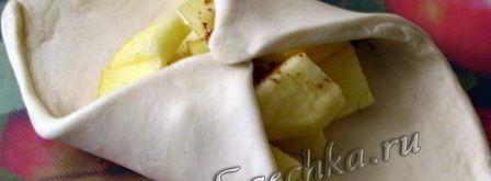 слойки с яблоками. Шаг 3