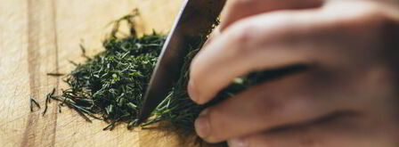 слойки с яйцом и зеленью. Шаг 3