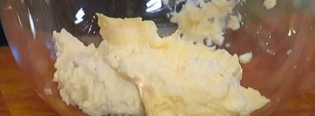 лимонные сырники с соусом из маскарпоне. Шаг 5