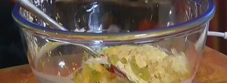 лимонные сырники с соусом из маскарпоне. Шаг 7