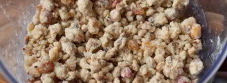 мраморный творожник с мюсли. Шаг 9