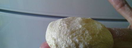 нежные сырники с ванилью, томленные в сливочном соусе. Шаг 3