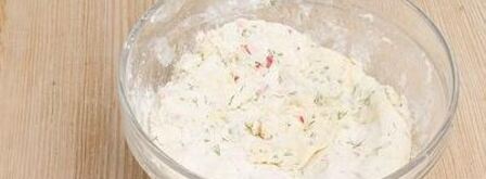 острые сырники с брынзой. Шаг 7