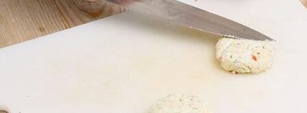 острые сырники с брынзой. Шаг 8