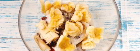 сырники без яиц с бананом. Шаг 7