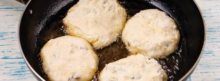 сырники без яиц с бананом. Шаг 10