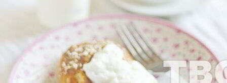 сырники из цельнозерновой муки с грушей. Шаг 10