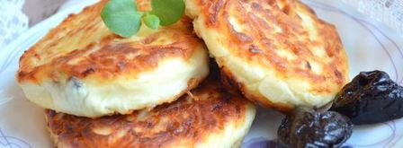 сырники с черносливом. Шаг 7