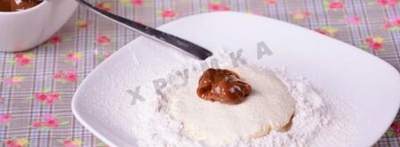 сырники с кокосовой стружкой и сгущенным молоком. Шаг 5