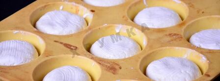 сырники с кокосовой стружкой и сгущенным молоком. Шаг 6