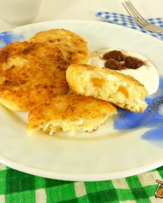 Сырники с курагой