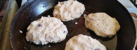 сырники с ягодами. Шаг 5