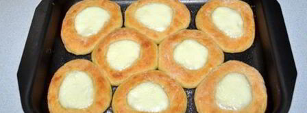 сырники со сметаной в духовке. Шаг 6