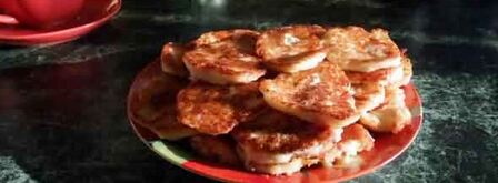 творожники с ветчиной. Шаг 18