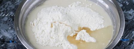 дрожжевое тесто без яиц просто. Шаг 6