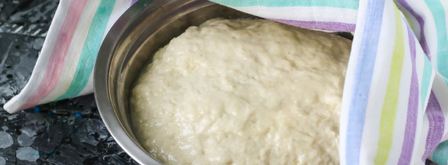 дрожжевое тесто без яиц просто. Шаг 7