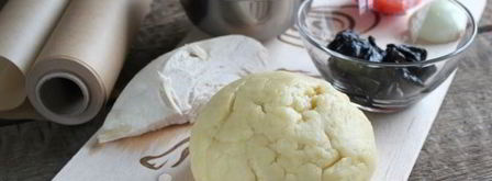 песочное тесто для пиццы. Шаг 14