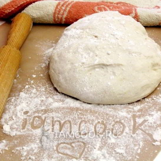 Рецепт постного дрожжевого теста